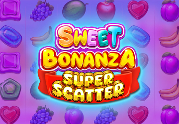 Игровой автомат Sweet Bonanza Super Scatter в Вулкан Гранд казино